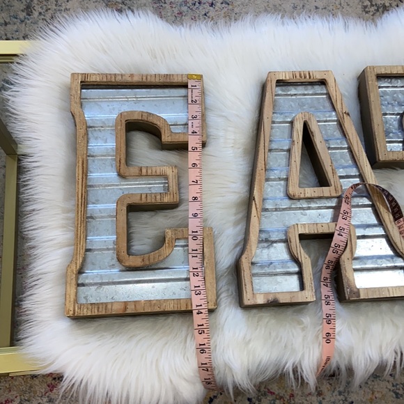 Hobby Lobby Accents Hobby Lobby Wood And Tin Letter Eat Wall